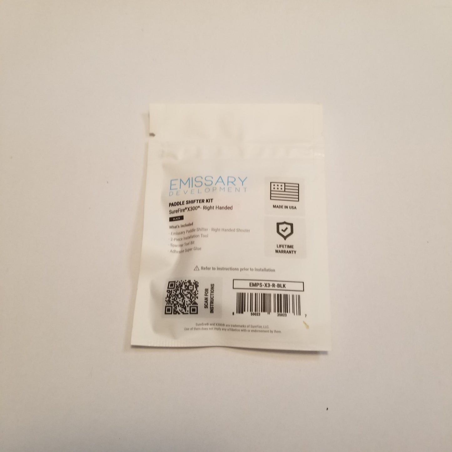 Emissary Development Paddle Shifter, Gen 1 - X300, Right Handed (New)