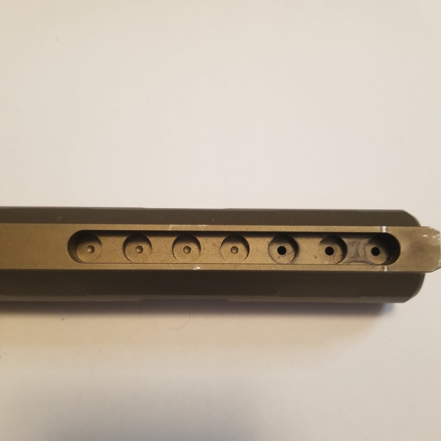 Strike Industries 7-position Advanced Reciever Extension, Carbine Length, FDE/Bronze - Used